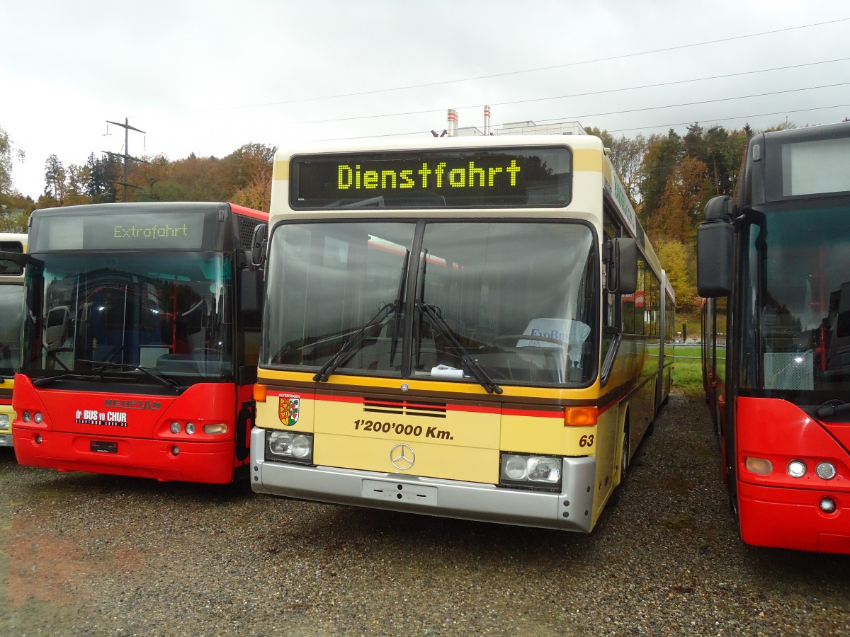 (130'771) - STI Thun - Nr. 66 - Mercedes am 24. Oktober 2010 in Kloten, EvoBus