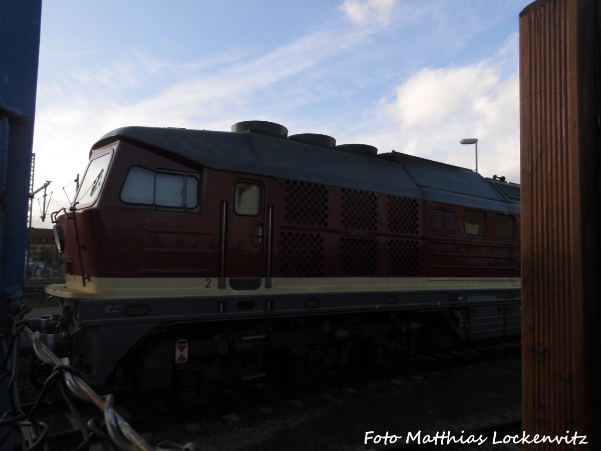 132 109 der LEG abgstellt auf dem Gelnde der LEG in Delitzsch am 3.2.16