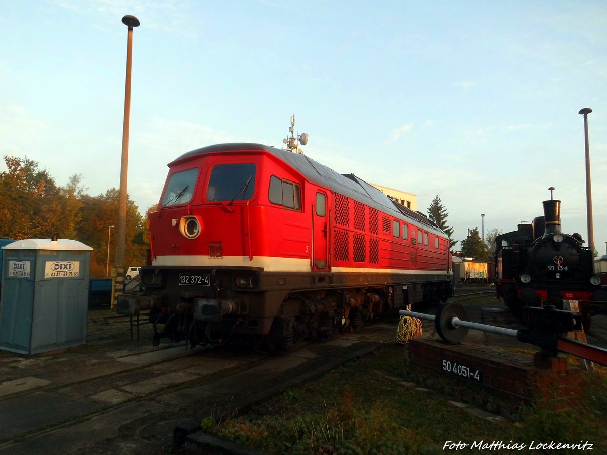 132 372 und 91 1344 abgestellt in Schwerin am 2.10.16