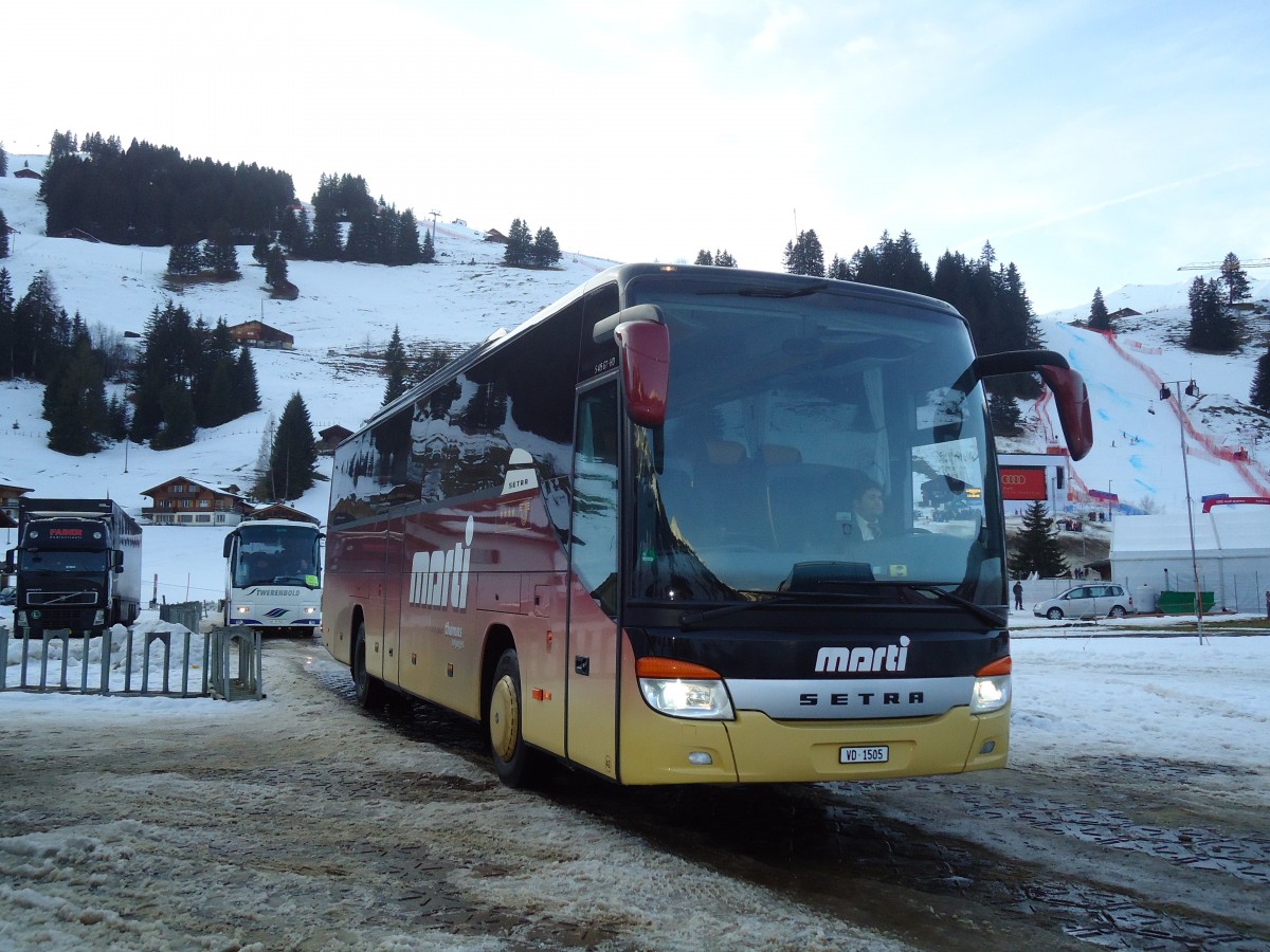 (132'219) - Thomas, Echallens - Nr. 43/VD 1505 - Setra am 8. Januar 2011 in Adelboden, Weltcup