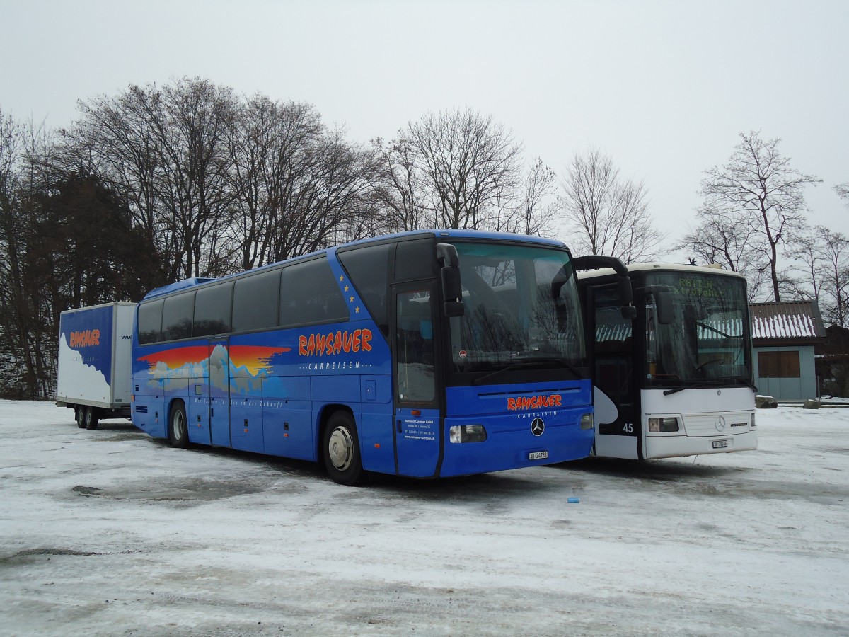 (132'460) - Ramsauer, Herisau - AR 24'783 - Mercedes am 30. Januar 2011 in Thun, Kleine, Allmend