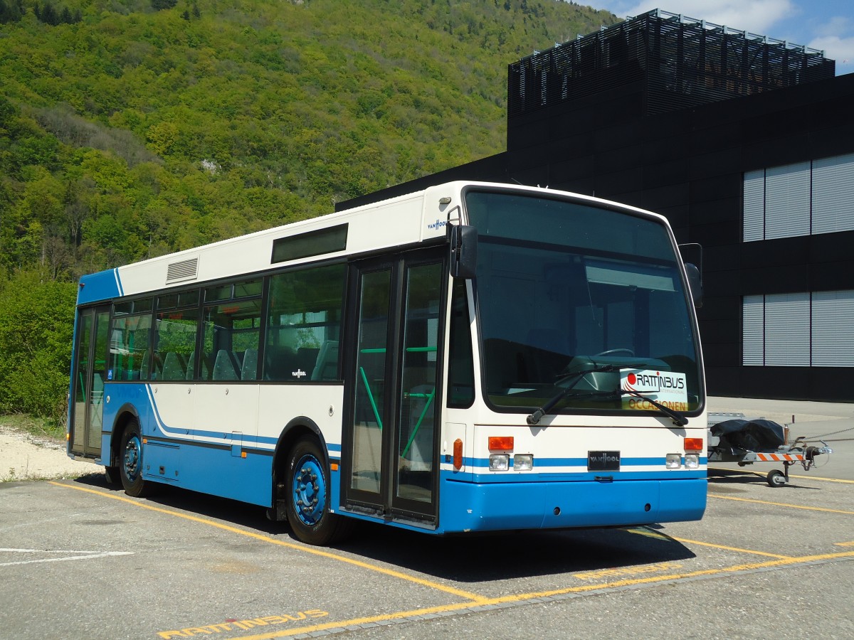 (133'322) - VMCV Clarens - Nr. 34 - Van Hool am 17. April 2011 in Biel, Rattinbus