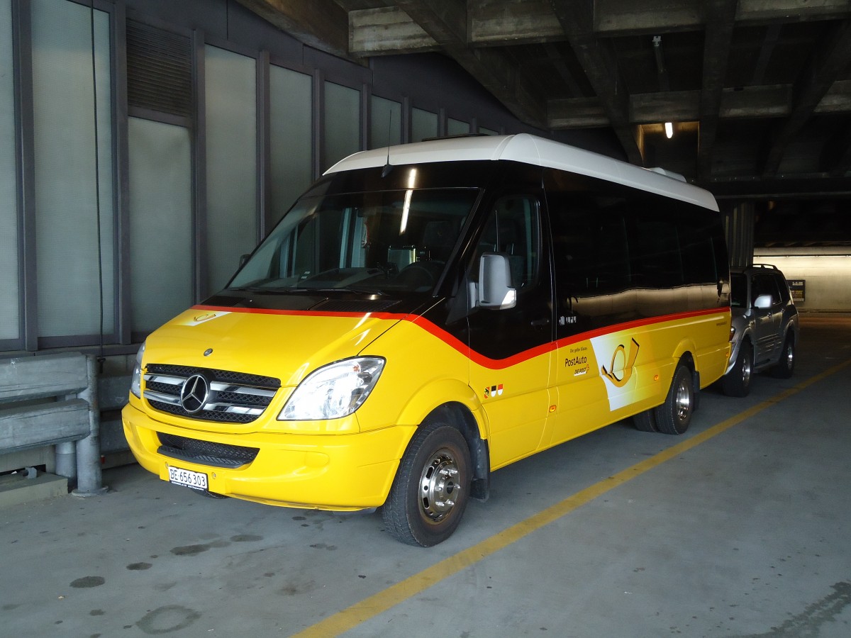 (133'995) - PostAuto Bern - BE 656'303 - Mercedes/Unvi am 11. Juni 2011 in Bern, Postautostation