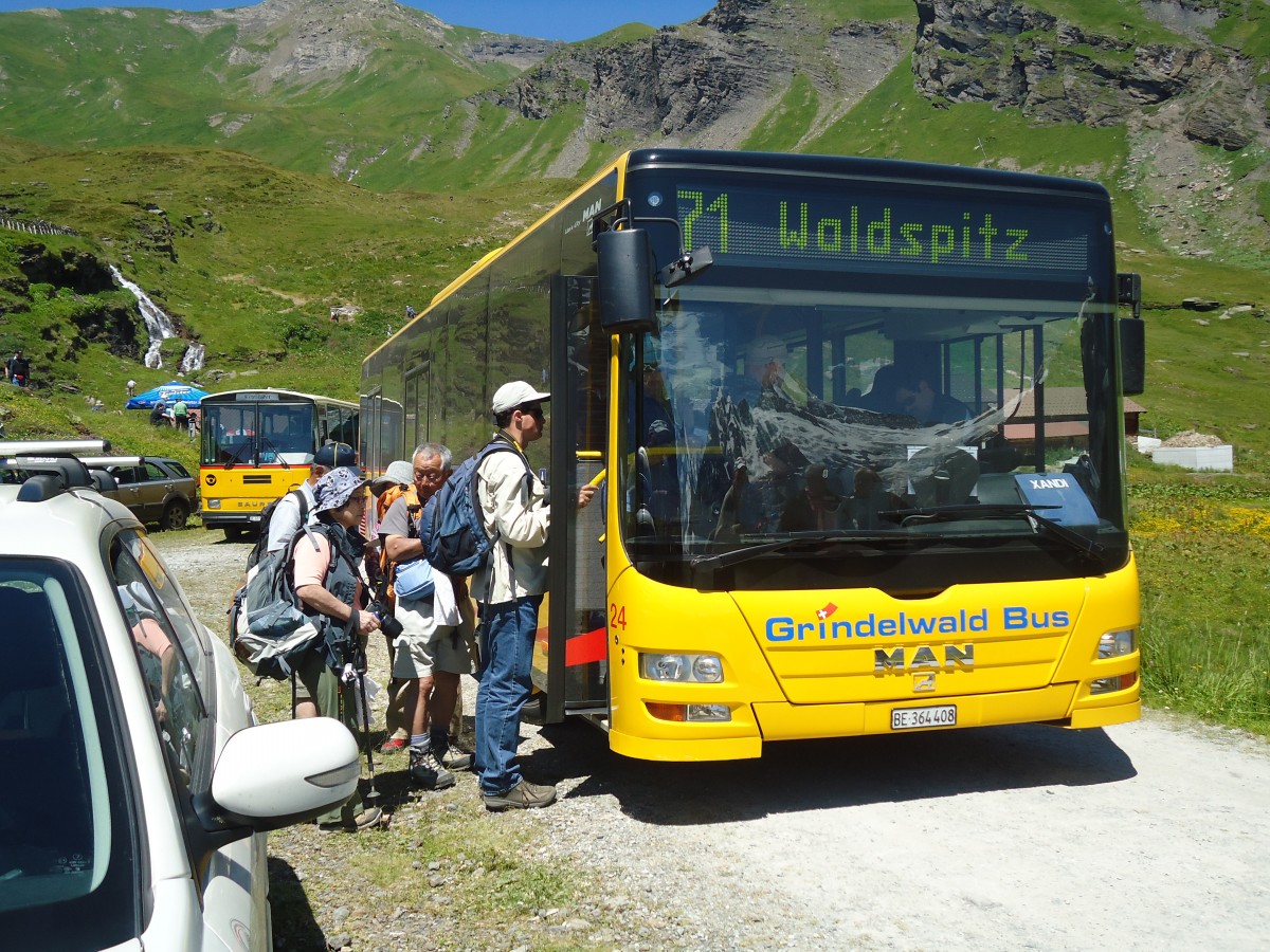 (134'705) - AVG Grindelwald - Nr. 24/BE 364'408 - MAN/Gppel am 3. Juli 2011 in Grindelwald, Bachlger