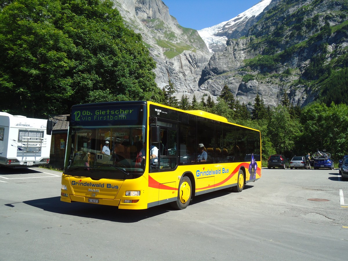 (134'766) - AVG Grindelwald - Nr. 18/BE 382'871 - MAN/Gppel am 3. Juli 2011 in Grindelwald, Oberer Gletscher