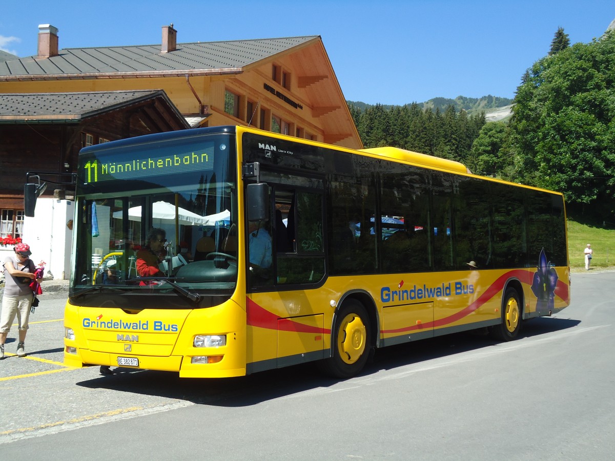 (134'769) - AVG Grindelwald - Nr. 18/BE 382'871 - MAN/Gppel am 3. Juli 2011 in Grindelwald, Oberer Gletscher