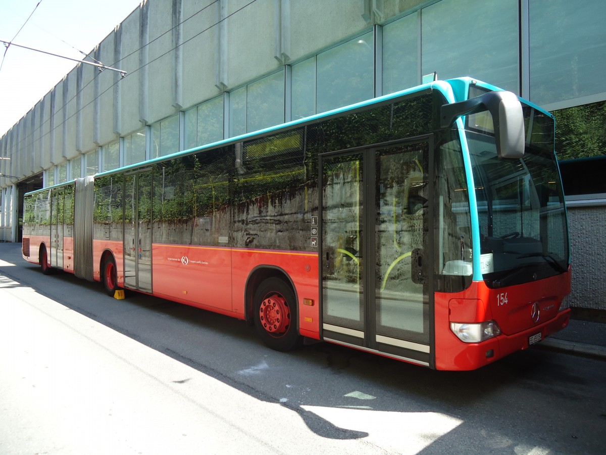 (135'093) - TL Lausanne (VB 154) - Nr. 649/BE 653'154 - Mercedes am 12. Juli 2011 in Lausanne, Dpt Borde