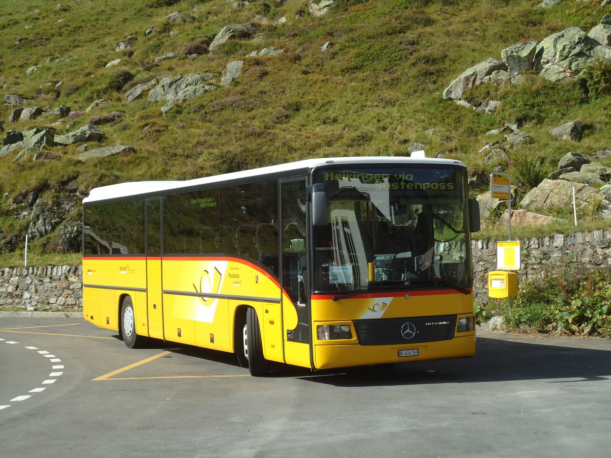 (135'749) - AVG Meiringen - Nr. 69/BE 416'769 - Mercedes am 21. August 2011 in Susten, Steingletscher