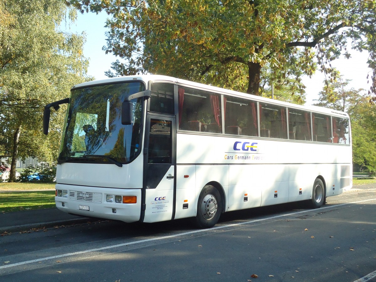 (136'260) - Cars Germann Evasion, Vouvry - VS 378'188 - MAN am 1. Oktober 2011 in Thun, Lachen