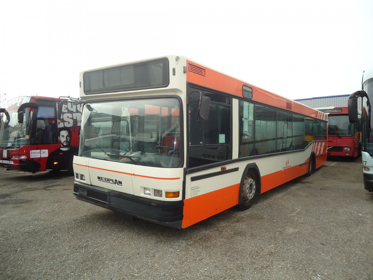 (137'020) - RATP, Satigny - Nr. 65 - Neoplan (ex Dupraz, Genve Nr. 65) am 26. November 2011 in Biel, Rattinbus