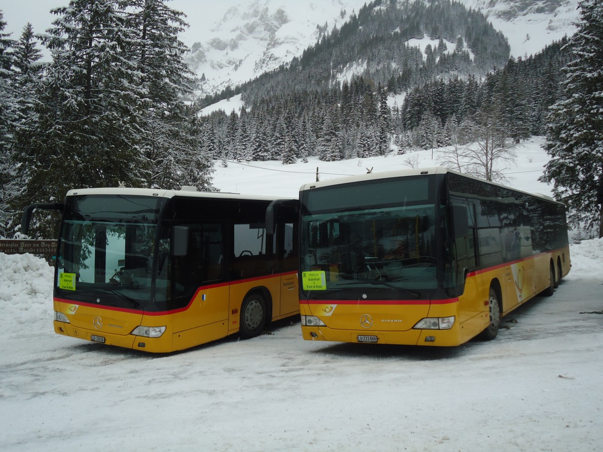 (137'471) - Bucheli, Kriens - Nr. 23/LU 233'888 - Mercedes am 7. Januar 2012 in Adelboden, Unter dem Birg