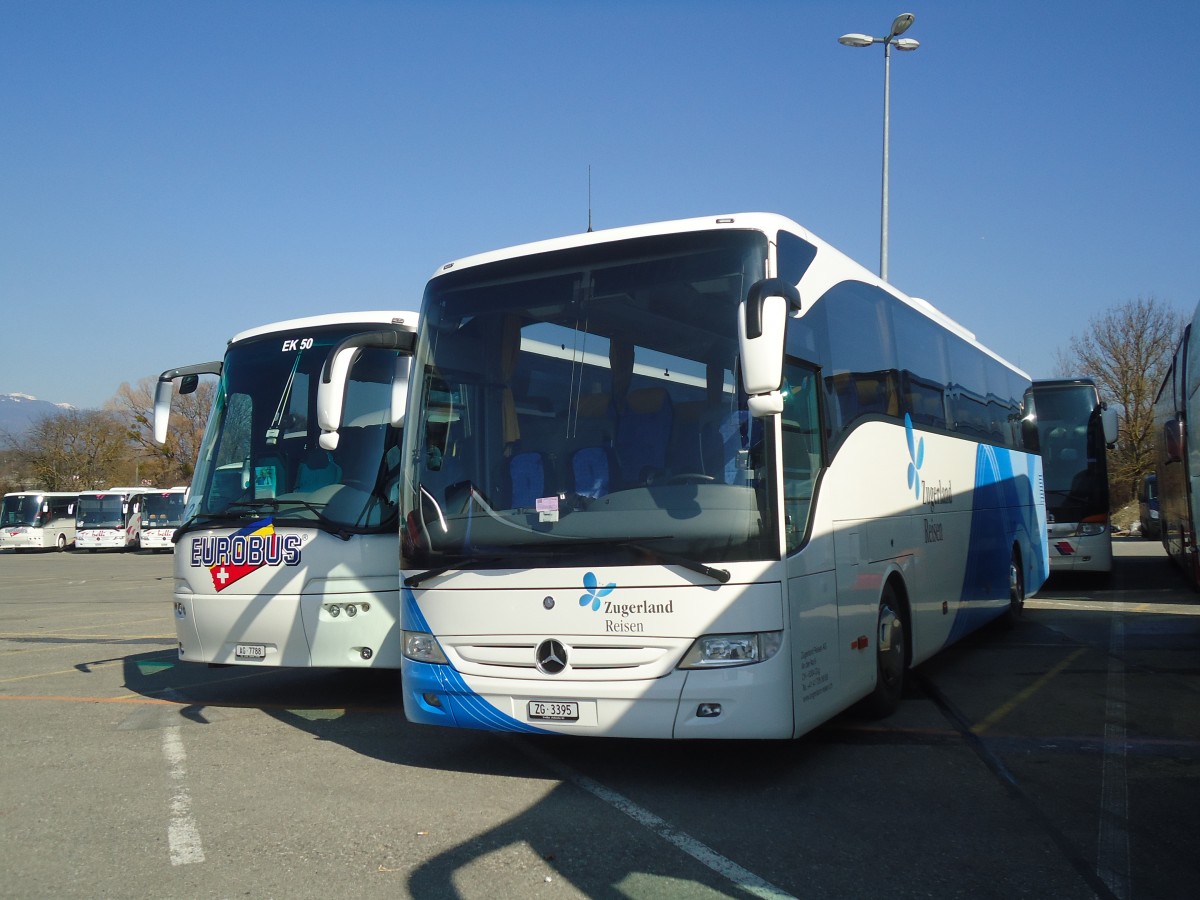 (138'220) - ZVB Zug - Nr. 445/ZG 3395 - Mercedes am 9. Mrz 2012 in Genve, P 47