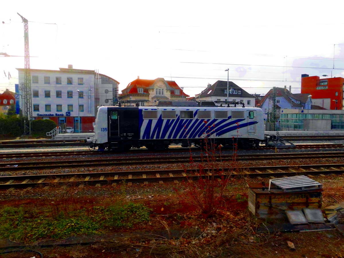 139 135 von Lokomotion abgestellt in Aalen am 19.4.17