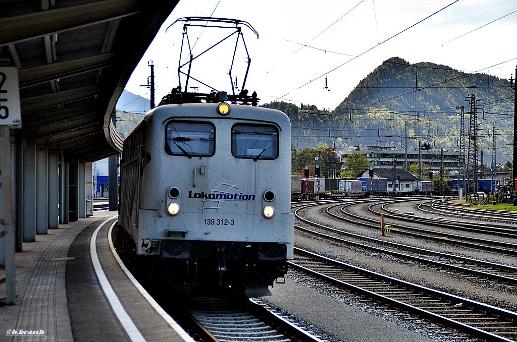 139 312-3 fuhr mit einen klv durch kufstein,16.09.15