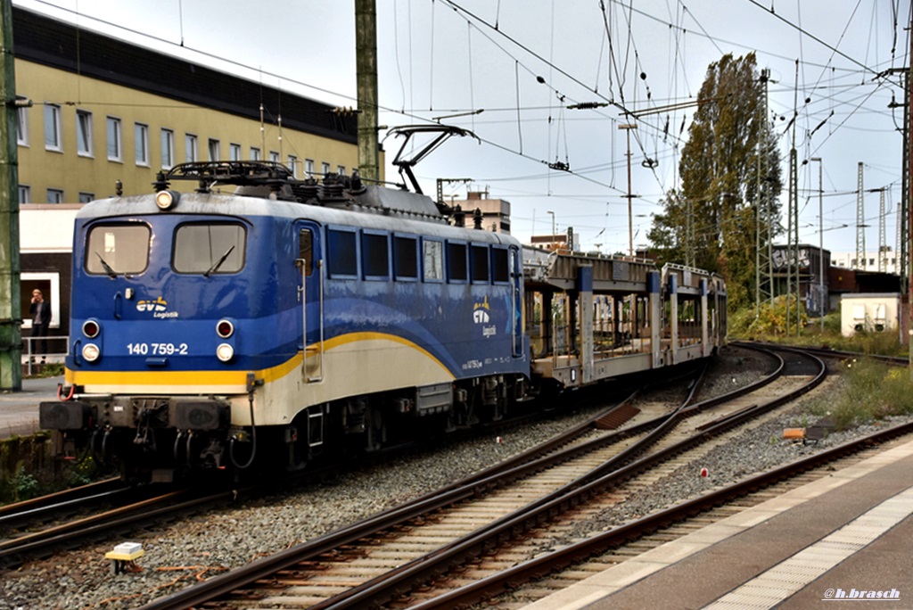 140 759-2 zog einen autozug durch bremen,17.09.17