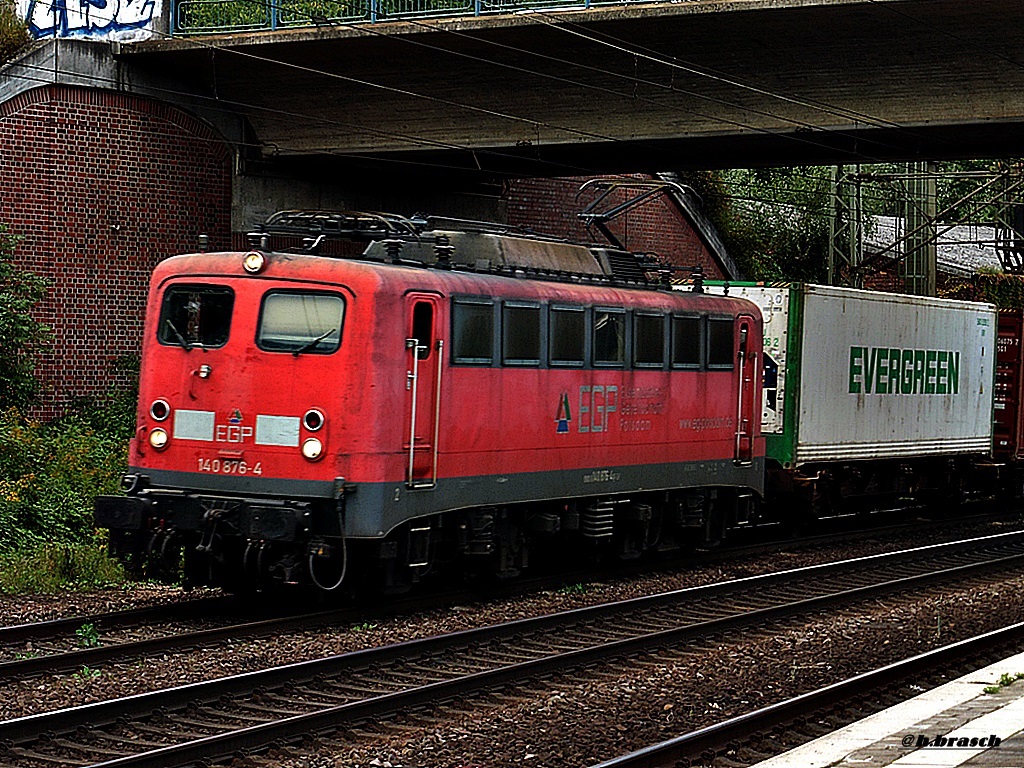 140 876-4 zog einen schachtelzug durch hh-harburg,datum 22.08.14