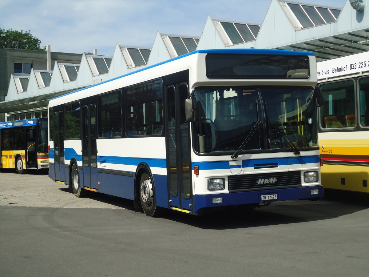 (140'009) - Ruklic, Schaffhausen - SH 17'473 - NAW/Hess (ex ZVB Zug Nr. 103; ex ZVB Zug Nr. 93) am 24. Juni 2012 in Thun, Garage STI