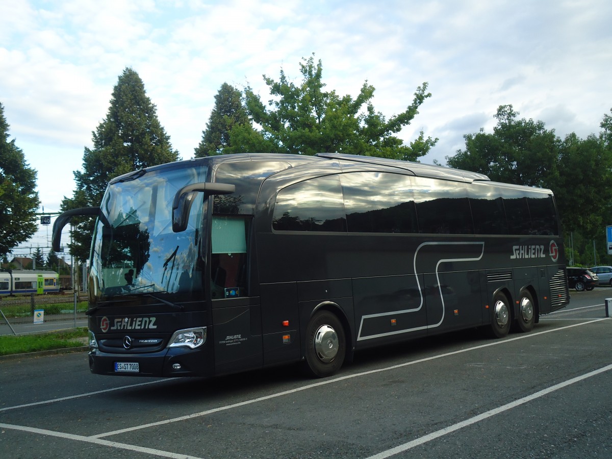 (140'482) - Aus Deutschland: Schlienz, Esslingen - ES-ST 7008 - Mercedes am 12. Juli 2012 in Thun, Seestrasse