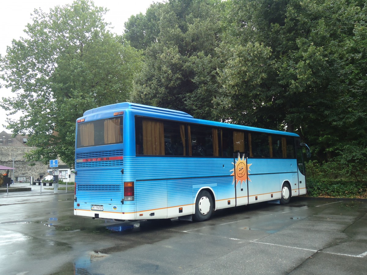 (141'047) - Aus der Ukraine: ??? - AI 1143 EA - Setra am 6. August 2012 in Thun, Grabengut