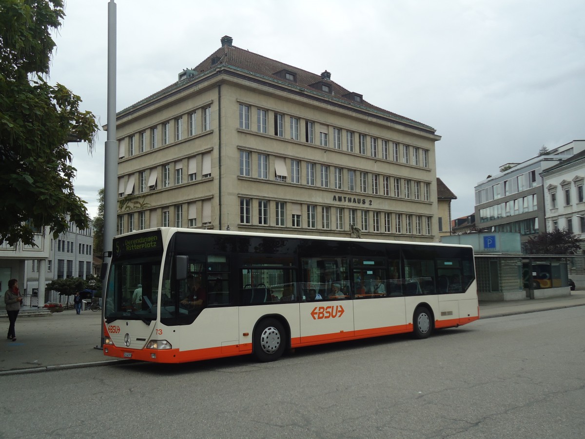 (141'551) - BSU Solothurn - Nr. 73/SO 142'073 - Mercedes am 12. September 2012 in Solothurn, Amthausplatz