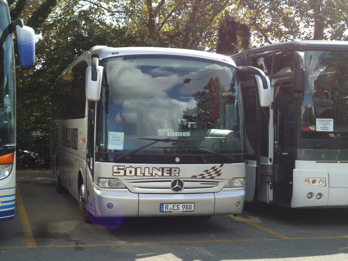 (141'793) - Aus Deutschland: Sllner, Regensburg - R-ES 988 - Mercedes am 15. September 2012 in Zrich, Sihlquai