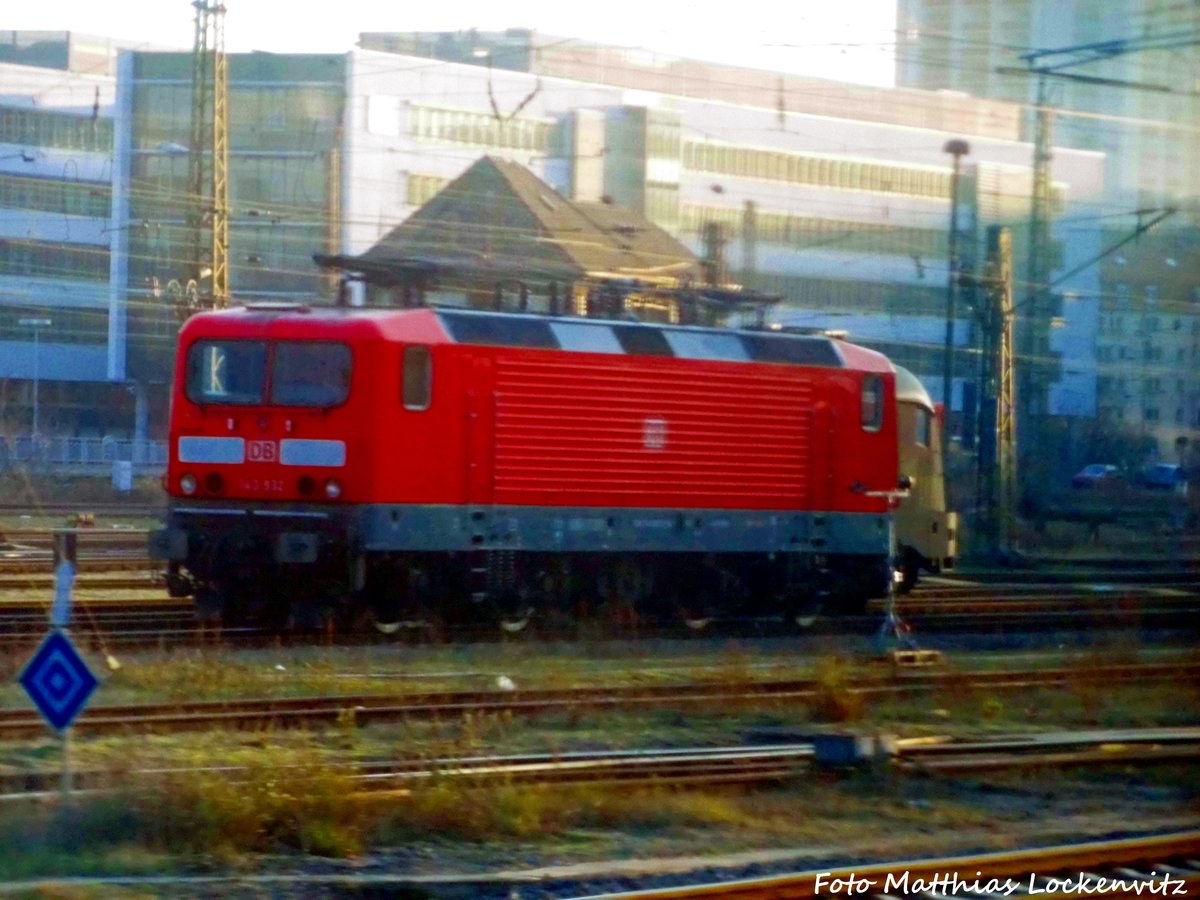 143 9XX abgestellt am Leipziger Hbf am 7.12.16