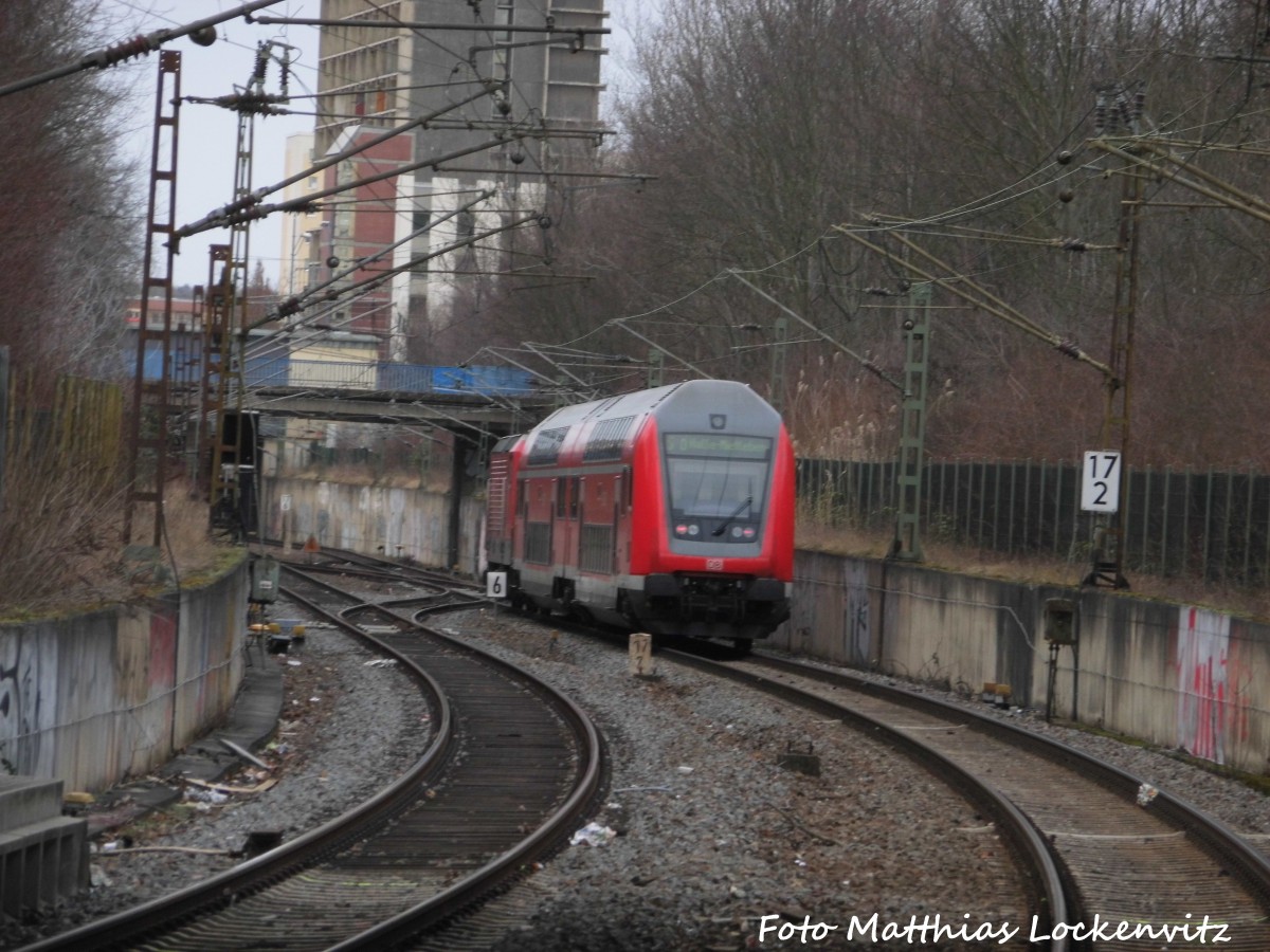 143 XXX zwischen Halle-Zscherbener Strae und Halle-Neustadt am 29.1.16