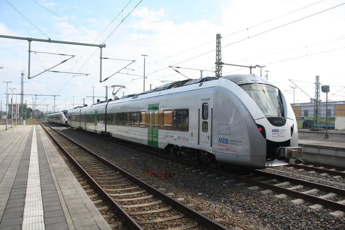 1440 333/833 abgestellt im Bahnhof Chemnitz Hbf am 4.6.22