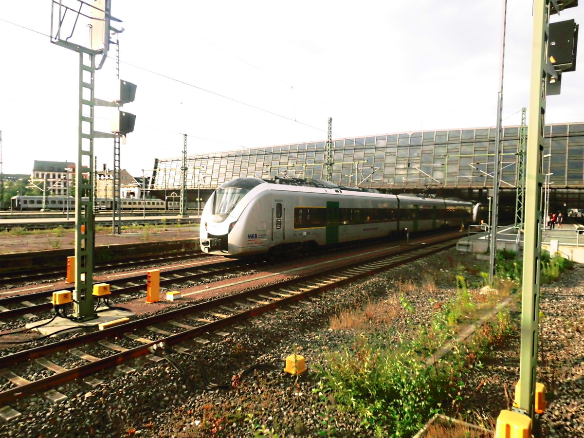 1440 XXX der MRB abgestellt im Chemnitzer Hbf am 22.7.17