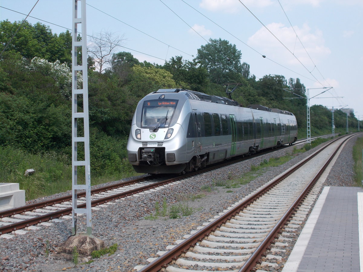 1442 615,am 05.Juni 2016,in Leipzig Karlsruher Straße.