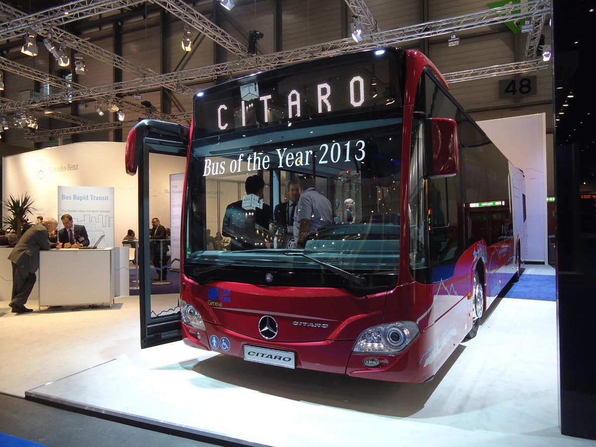 (144'670) - Aus Deutschland: Daimler, Stuttgart - Mercedes am 27. Mai 2013 in Genve, UITP