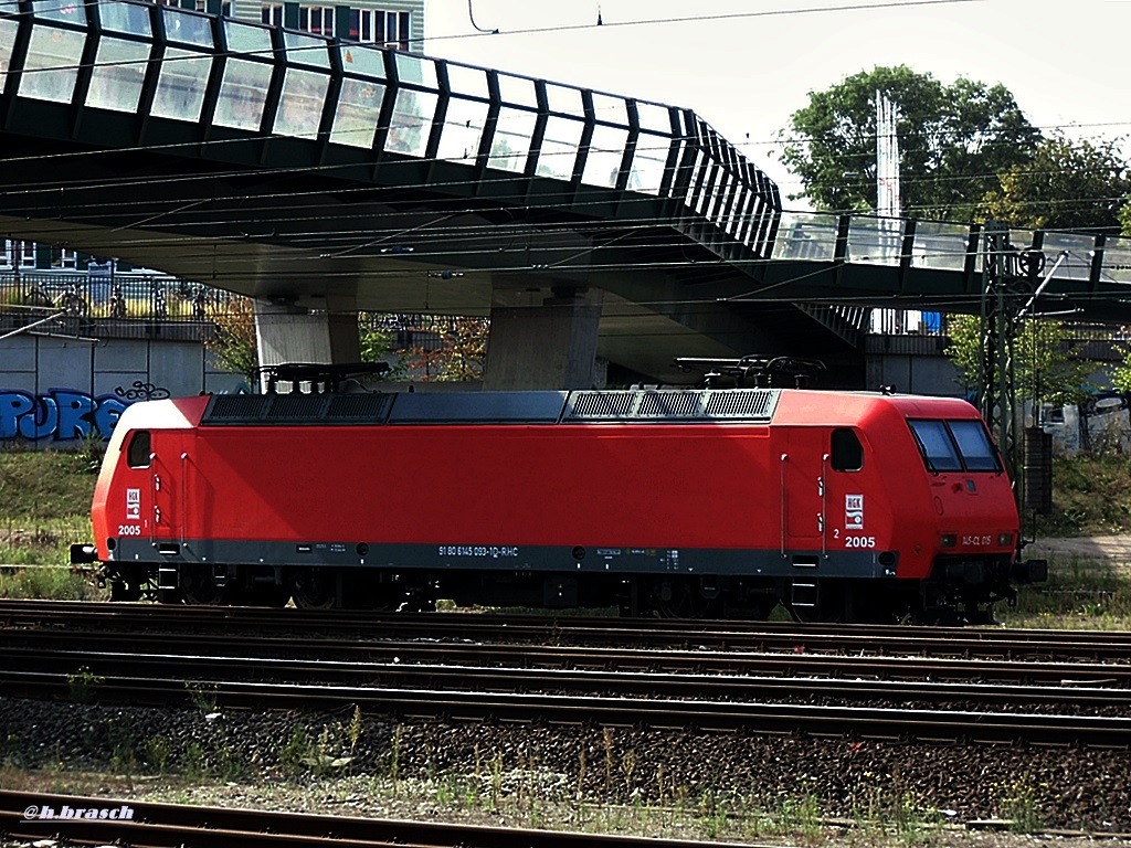 145 093-1 war am 20.09.14 abgestellt beim bhf wilhelmsburg