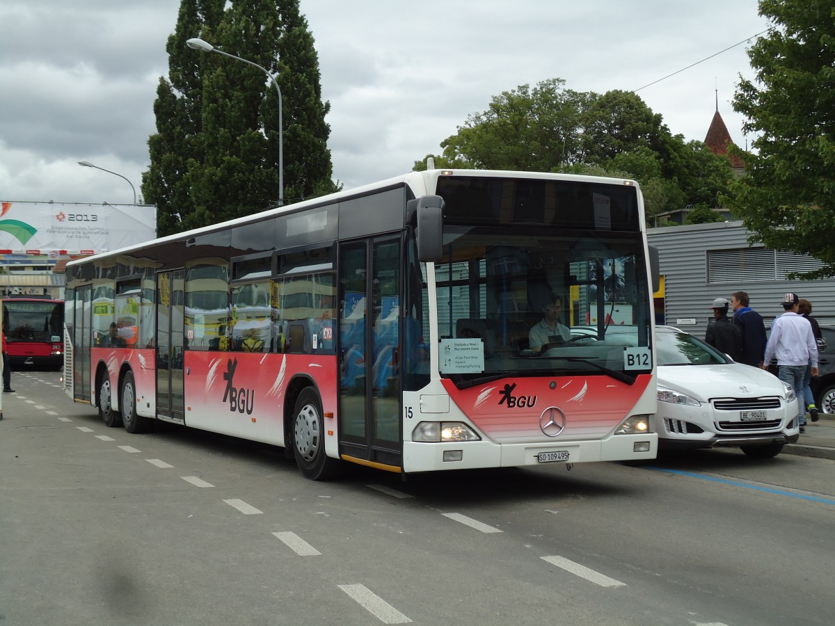 (145'466) - BGU Grenchen - Nr. 25/SO 109'495 - Mercedes am 23. Juni 2013 in Nidau, ETF