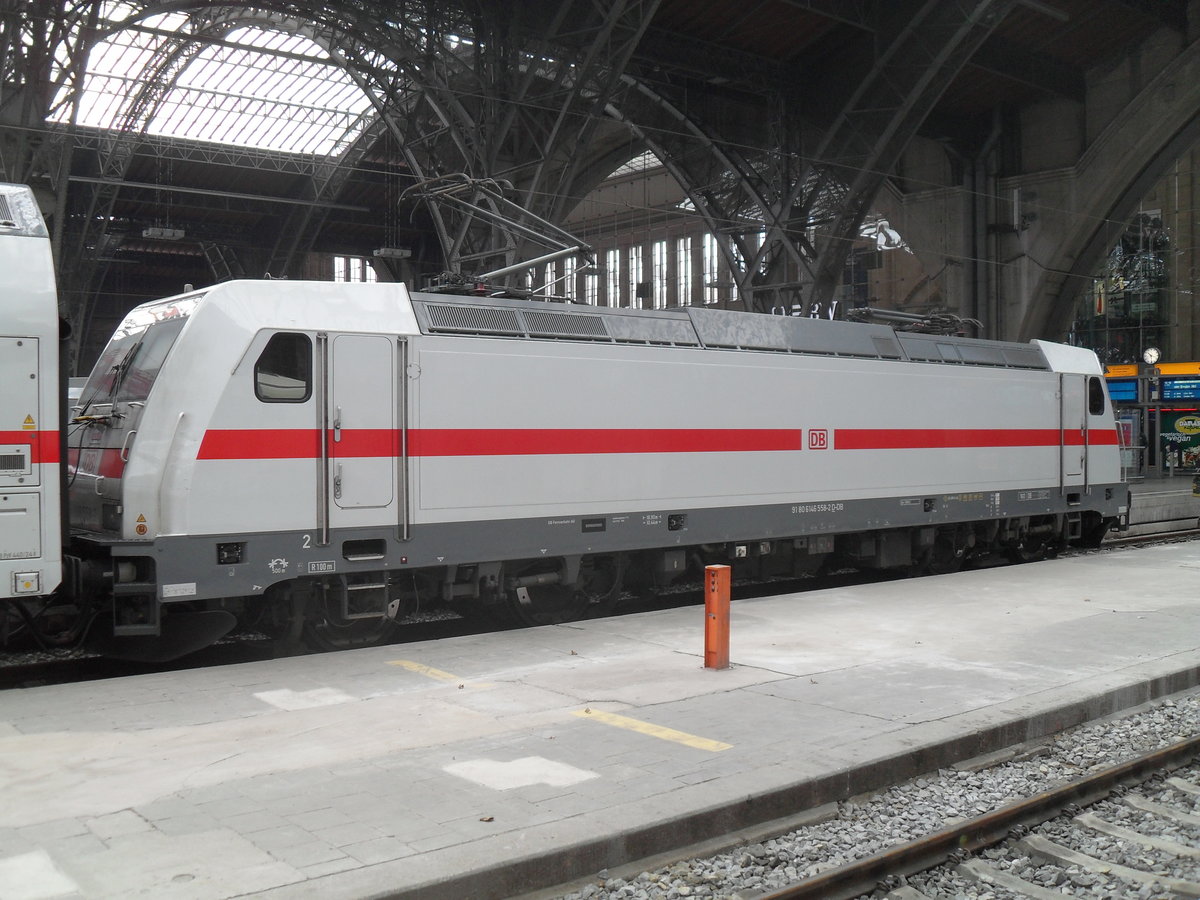 146 558-2 in Leipzig Hbf. (Juli 2016)