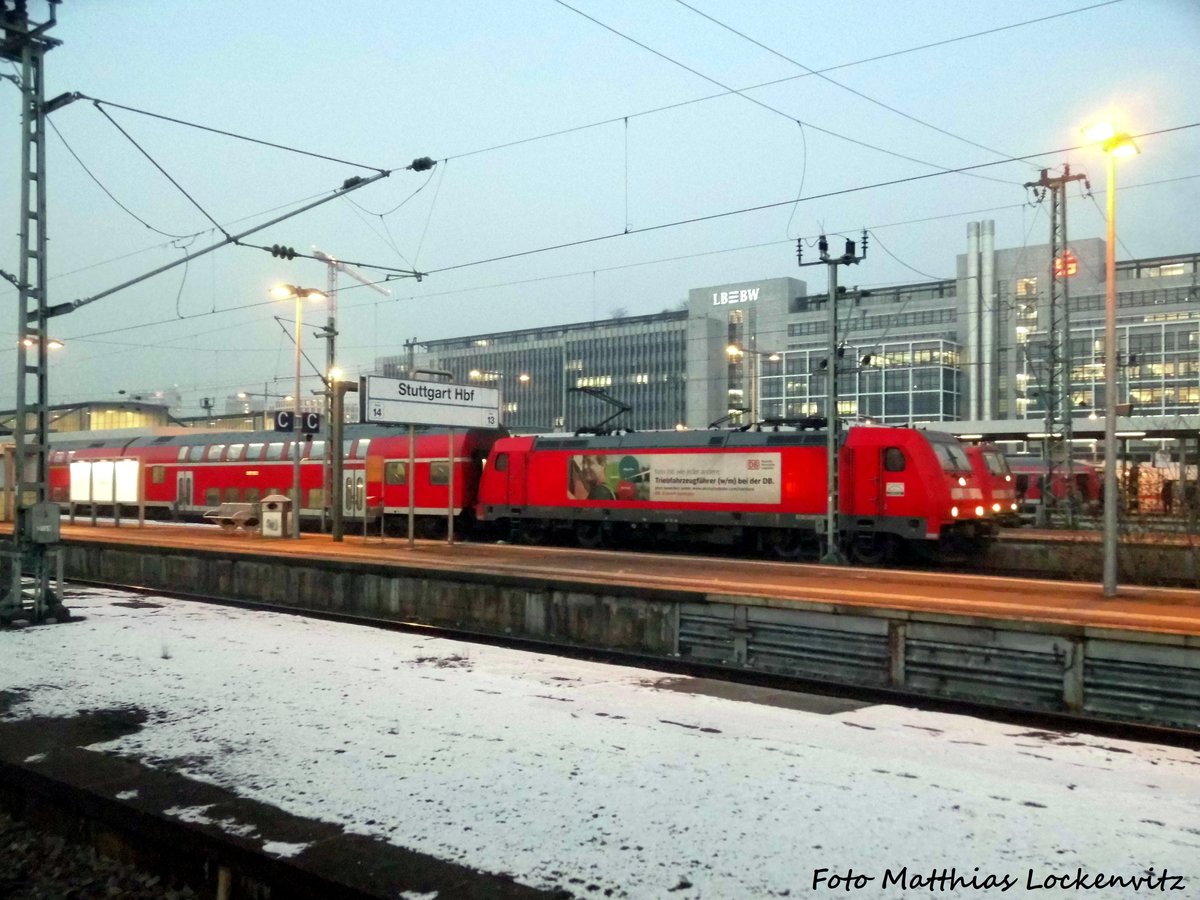 146 XXX im Stuttgarter Hbf am 23.1.17