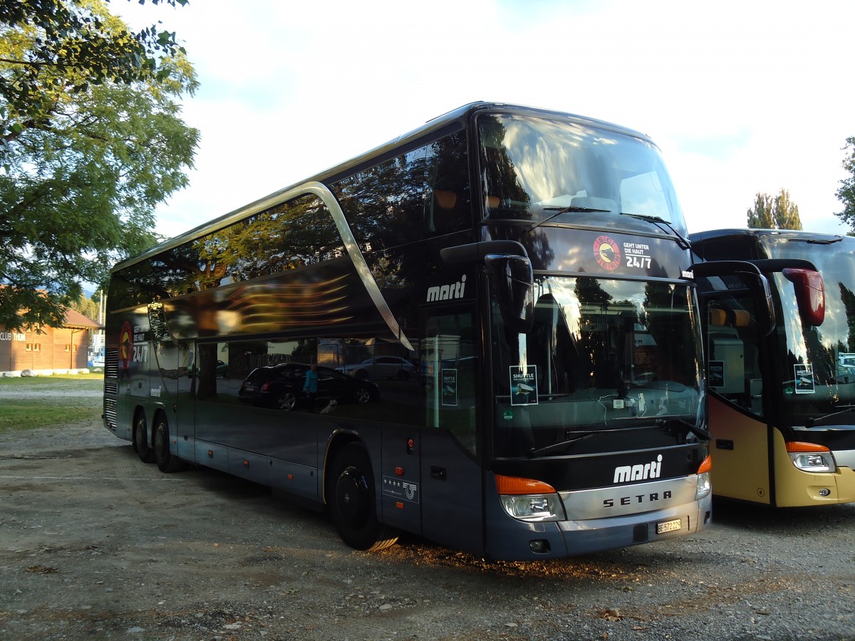 (146'288) - Marti, Kallnach - Nr. 29/BE 572'229 - Setra am 10. August 2013 in Thun, Lachenwiese