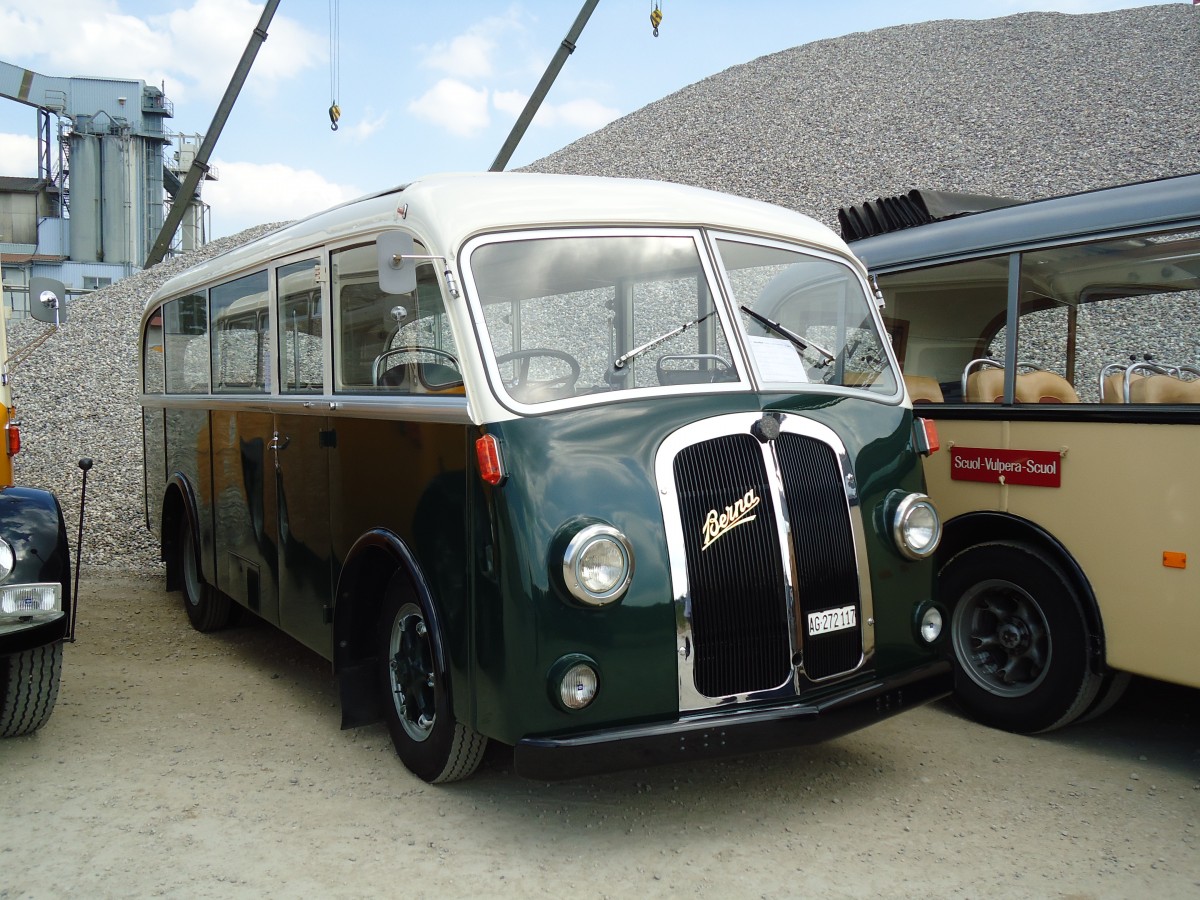 (146'734) - Halter, Oberkulm - AG 272'117 - Berna/R&J (ex M+79'502) am 31. August 2013 in Niederbipp, Saurertreffen