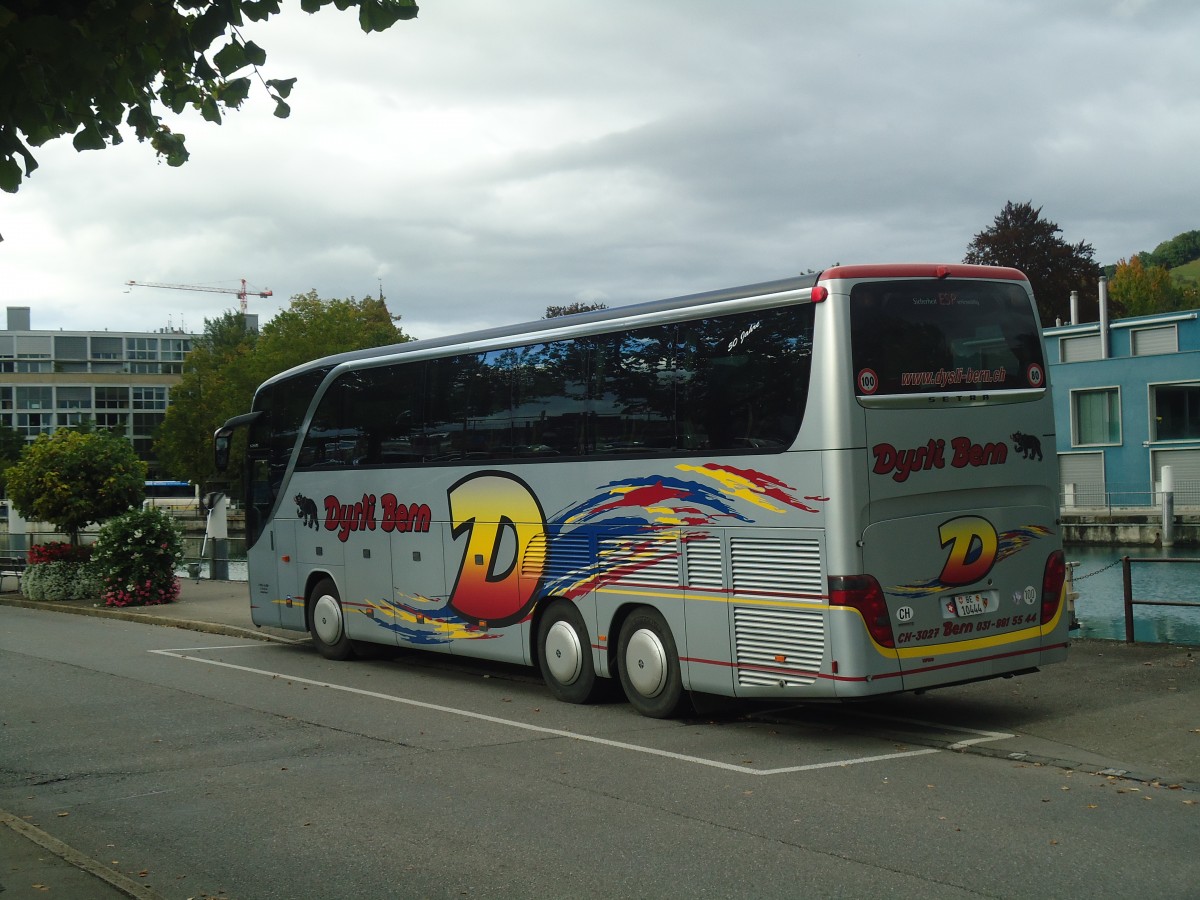 (147'463) - Dysli, Bern - Nr. 20/BE 10'444 - Setra (ex EvoBus, Kloten) am 5. Oktober 2013 bei der Schifflndte Thun