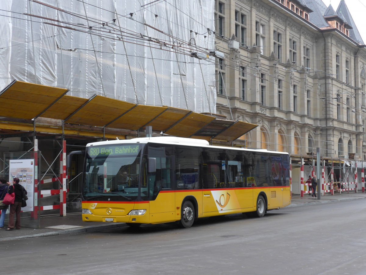 (149'592) - Steiger, Schlatt - Nr. 222/ZH 21'005 - Mercedes am 6. April 2014 beim Hauptbahnhof Winterthur