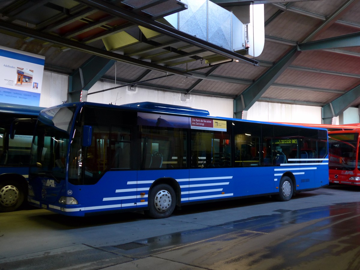 (149'729) - AFA Adelboden - Nr. 94/BE 26'974 - Mercedes am 22. April 2014 im Autobahnhof Adelboden