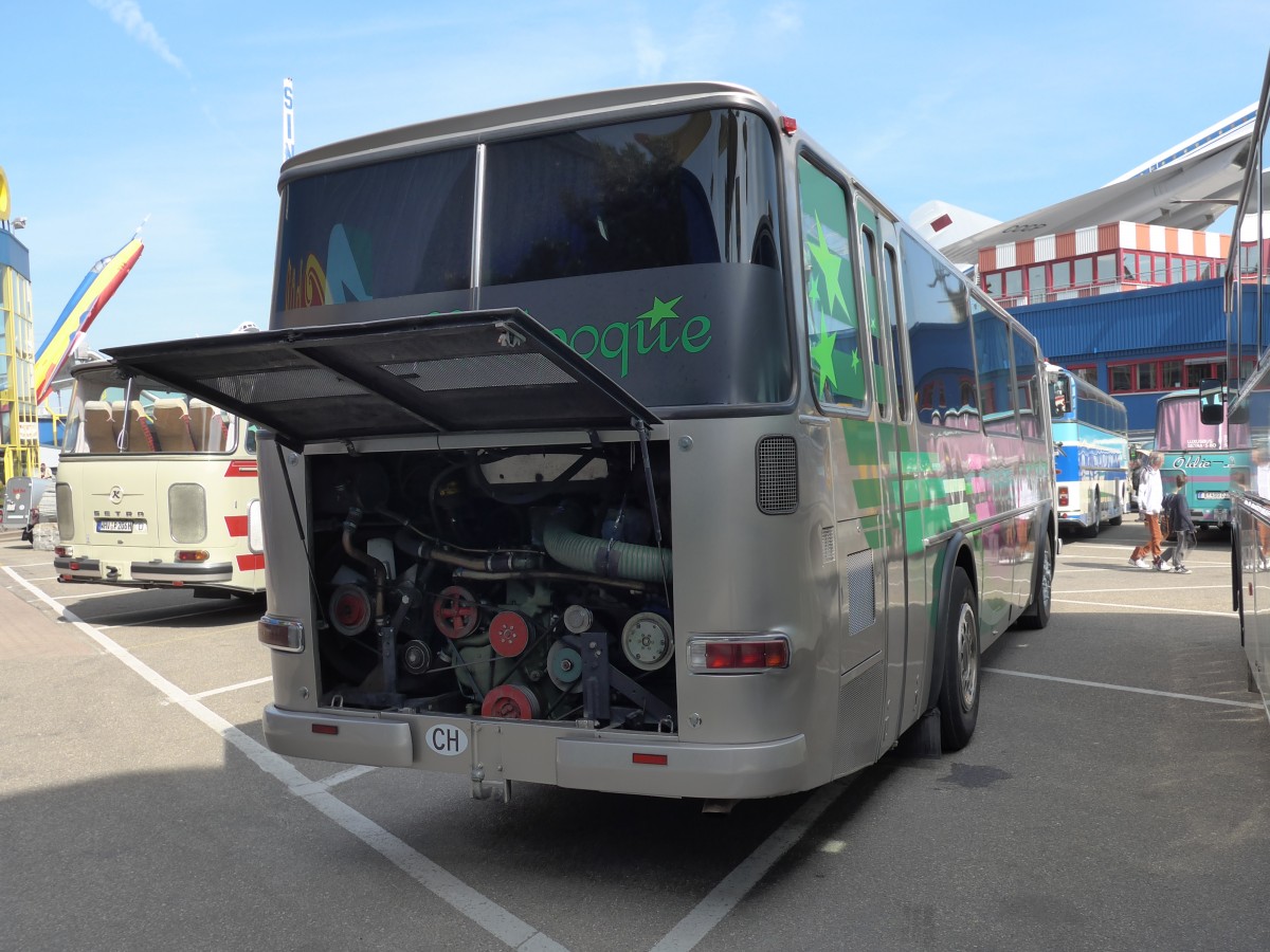 (149'780) - Aus der Schweiz: Pillonel, Lully - FR 32'092 - Mercedes/R&J (ex FR 300'477) am 25. April 2014 in Sinsheim, Museum