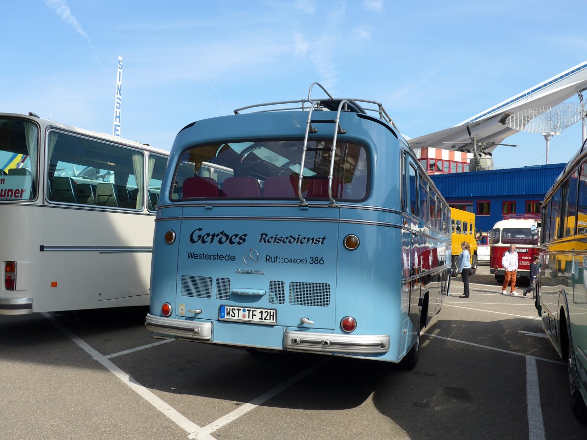 (149'782) - Gerdes, Westerstede - WST-TF 12H - Mercedes am 25. April 2014 in Sinsheim, Museum