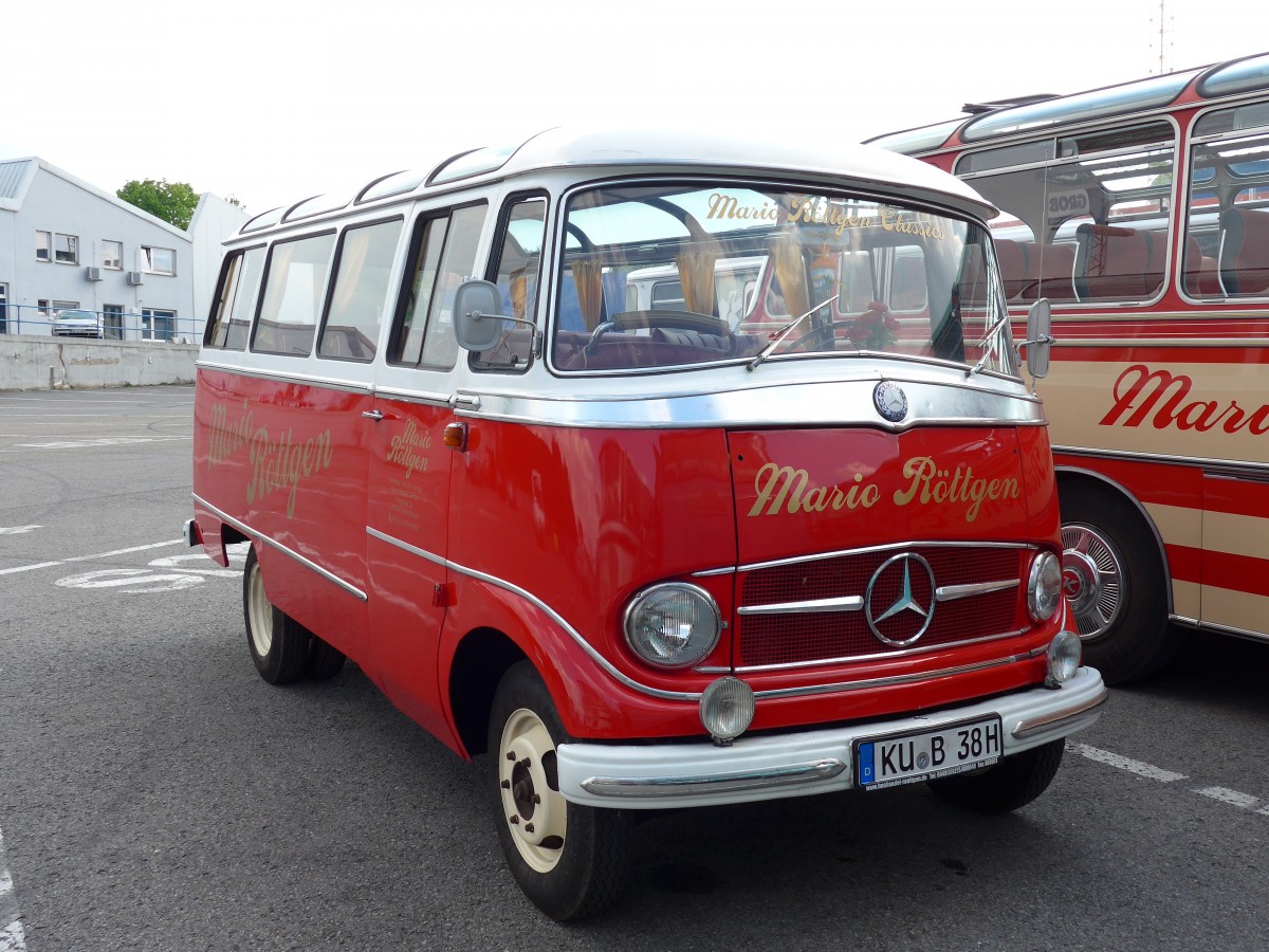 (150'087) - Rttgen, Untersteinach - KU-B 38H - Mercedes am 25. April 2014 in Sinsheim, Museum