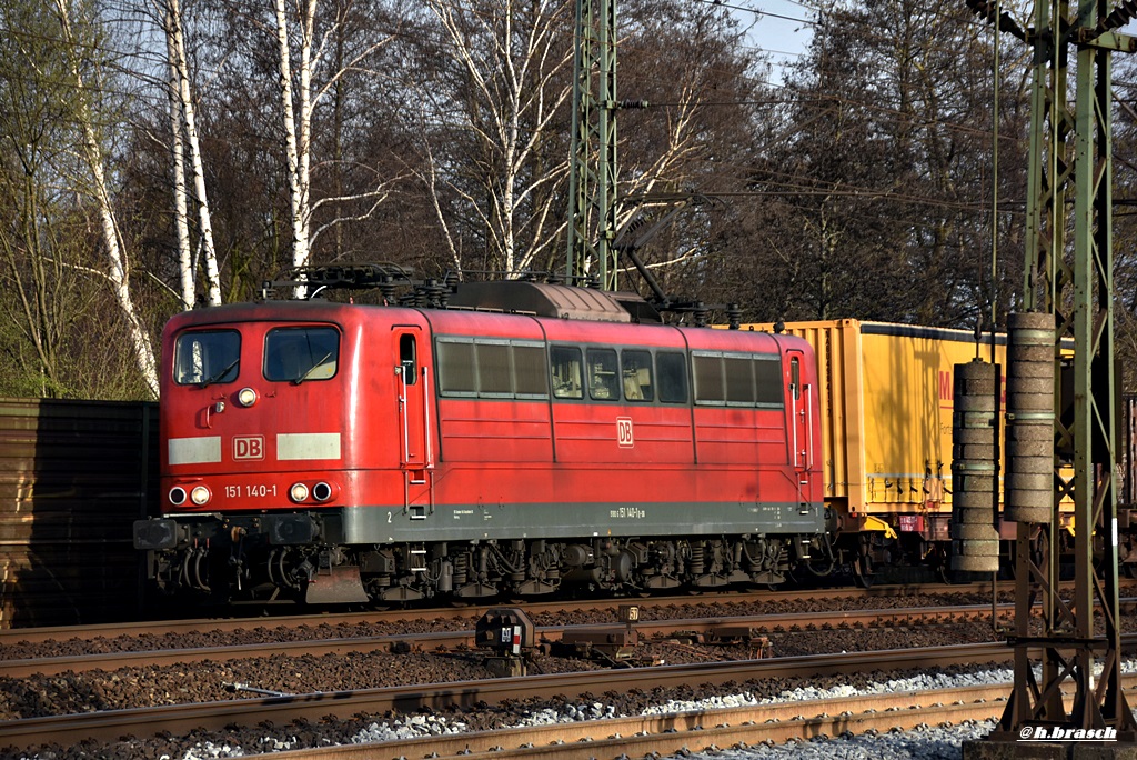 151 140-1 zog einen KLV durch hh-harburg,31.03.17