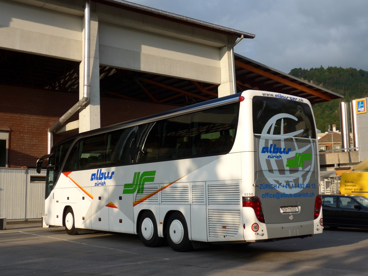 (151'106) - Albus, Zrich - Nr. 5250/ZH 778'262 - Setra am 30. Mai 2014 in Thun, Grabengut