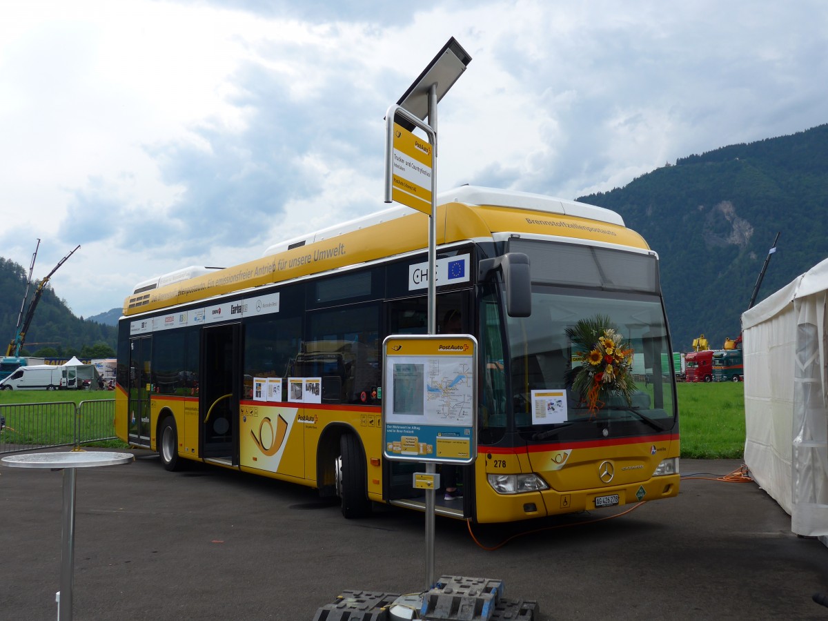 (151'895) - Voegtlin-Meyer, Brugg - Nr. 278/AG 426'278 - Mercedes am 28. Juni 2014 in Interlaken, Flugplatz