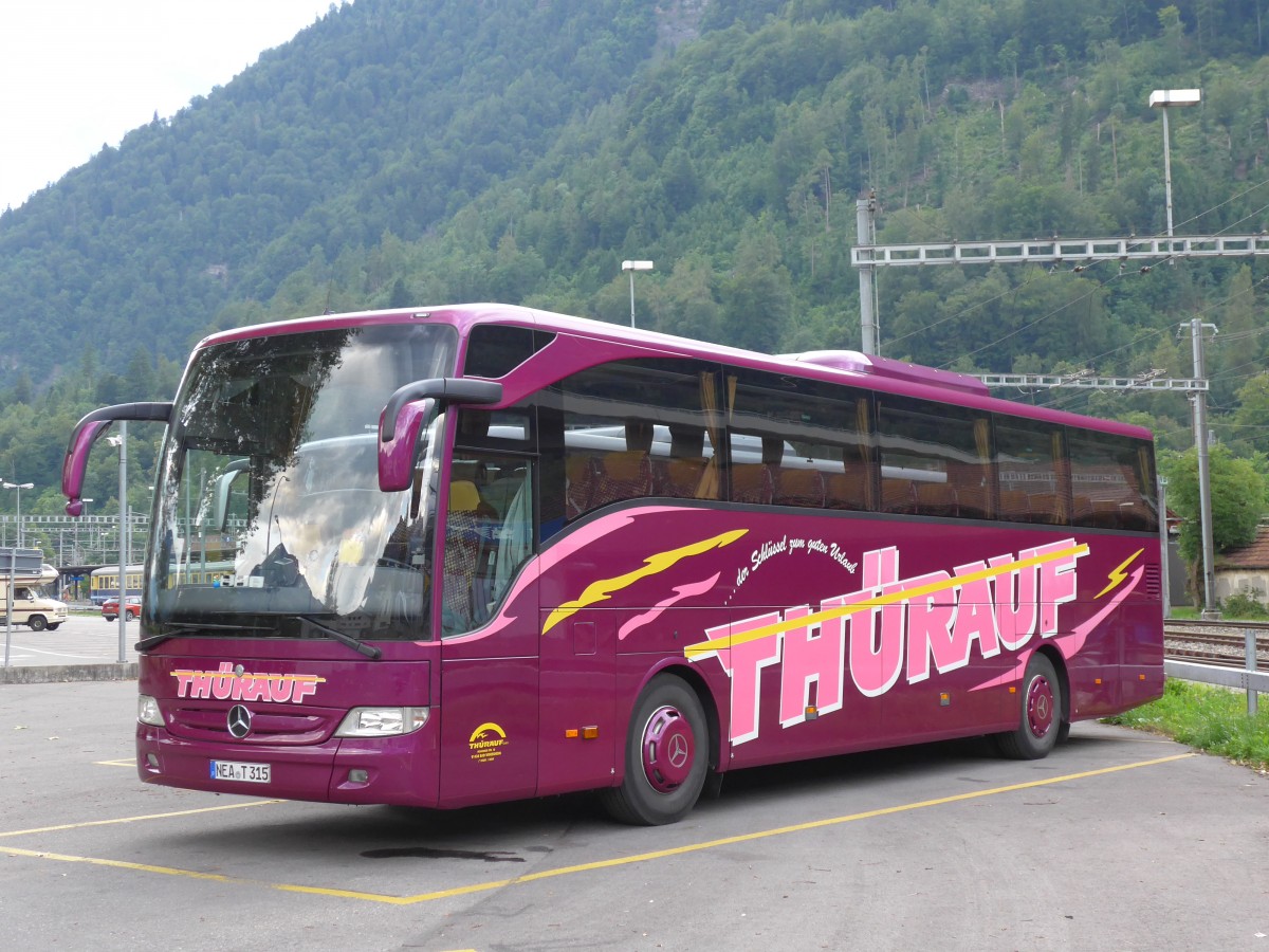 (151'980) - Aus Deutschland: Thrauf, Bad Windsheim - NEA-T 315 - Mercedes am 28. Juni 2014 beim Bahnhof Interlaken Ost