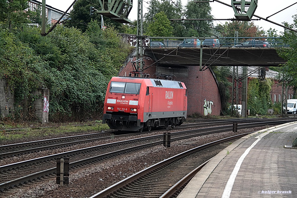 152 112-9 ist lz am 20.09.13 durch hh-harburg gefahren