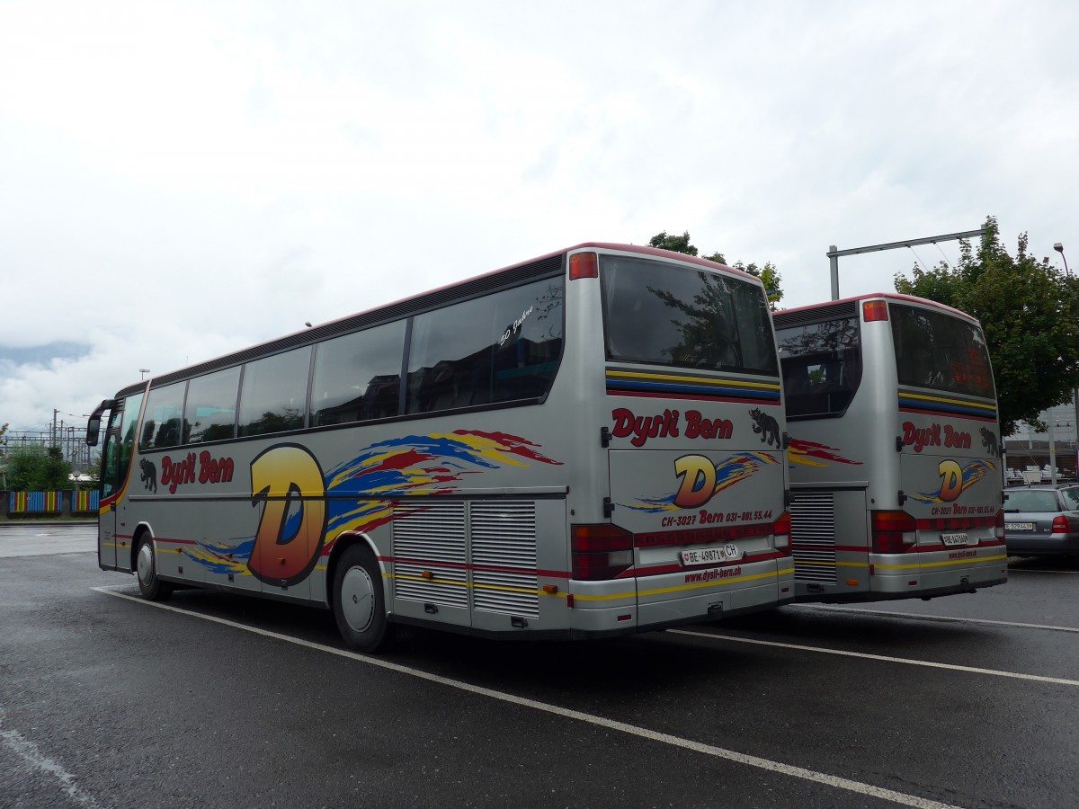 (152'017) - Dysli, Bern - Nr. 21/BE 49'871 - Setra (ex Fass, D-Wilhelmshaven) am 2. Juli 2014 in Thun, Seestrasse