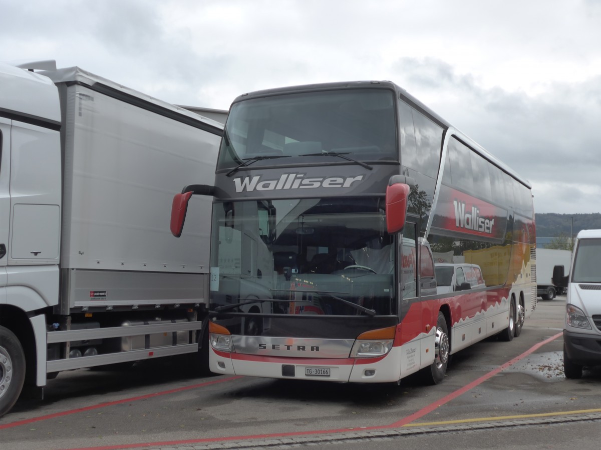 (155'911) - Walliser, Eschlikon - Nr. 12/TG 30'166 - Setra am 22. Oktober 2014 in Wil, Larag